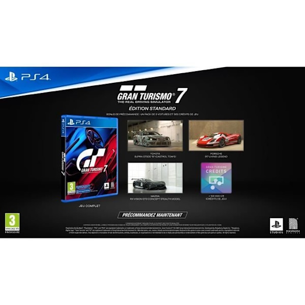 Gran Turismo 7 - PS4-spel Vit