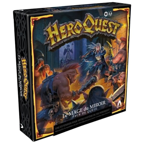 HeroQuest The Mirror Mage Quest Pack - Rollspel - Brädspel - HeroQuest spelsystem krävs - Avalon Hill Flerfärgad