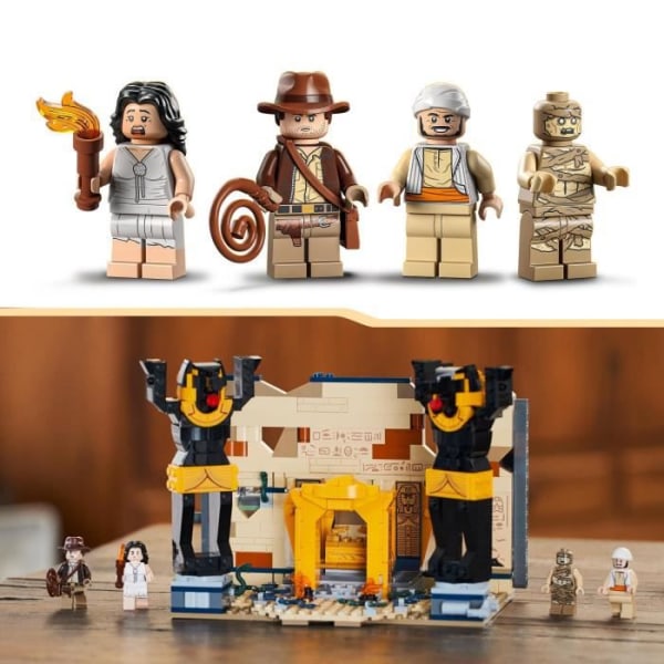 LEGO® Indiana Jones 77013 Escape from the Lost Tomb, Raiders of the Lost Ark Toy Beige