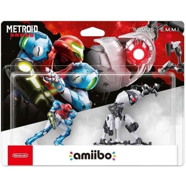 Amiibo-figur - Samus &amp; E.M.M.I. • Metroid Collection