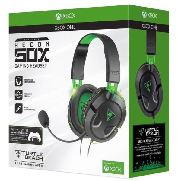 TURTLE BEACH Recon 50X Gaming Headset för Xbox One - TBS-2303-02