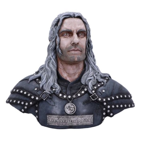 THE Witcher GERALT OF RIVIA BUST 39,5CM NEMESIS NOW 632THE001