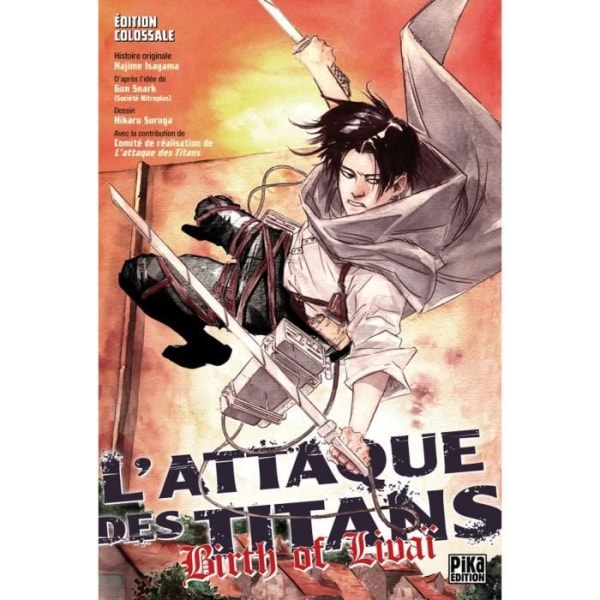 Bok-Manga - Attack On Titan - Birth Of Livai - Colossal Edition