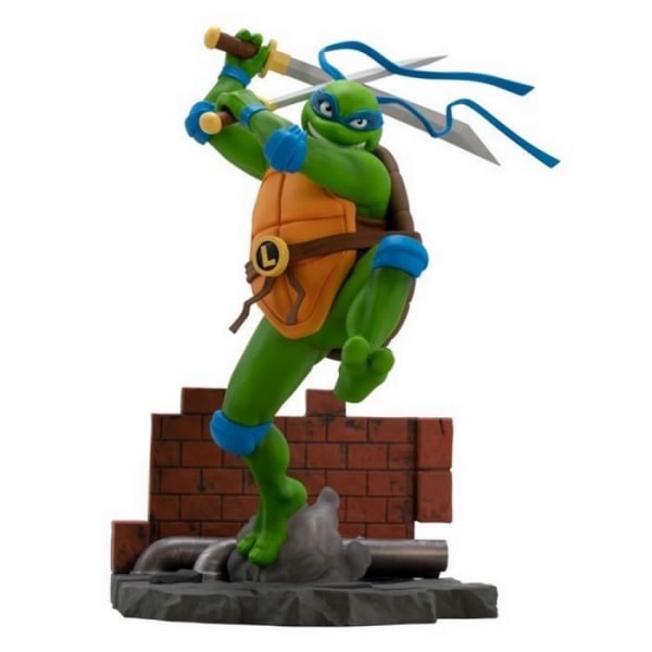 Figuriner - Abysse SFC Ninja Turtles (Leonardo) samlingsfigur -
