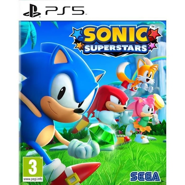 Sonic Superstars - PS5-spel Vit