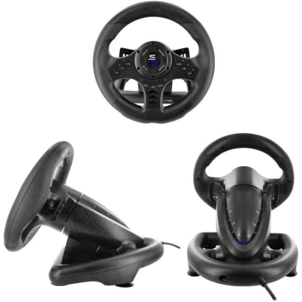 SUBSONIC - SV450 - Racing Wheel - Kompatibel Xbox -serie, Switch, PS4, Xbox One, PC (programmerbar)