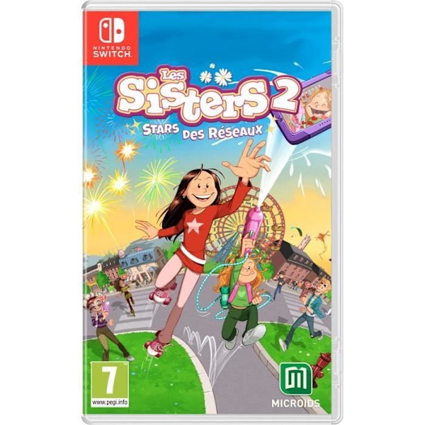 Nintendo Switch-spel - The Sisters 2: Network Star - Äventyr - Microïds Flerfärgad