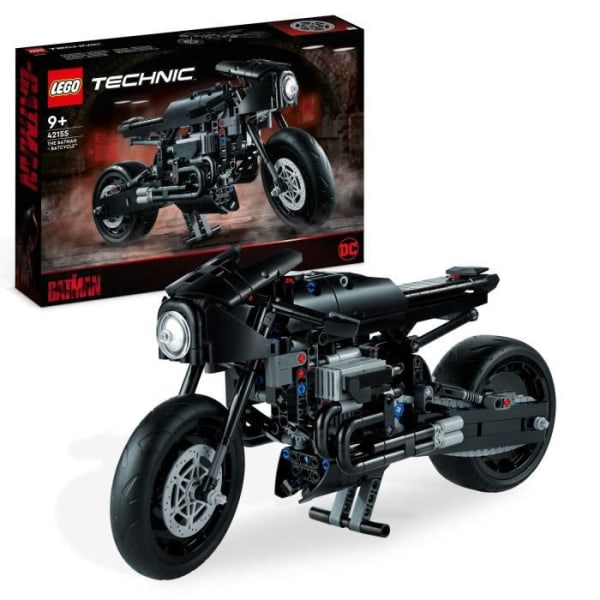 LEGO® Technic 42155 Batman's Batcycle Model Building Motorcykelleksak Samlarobjekt