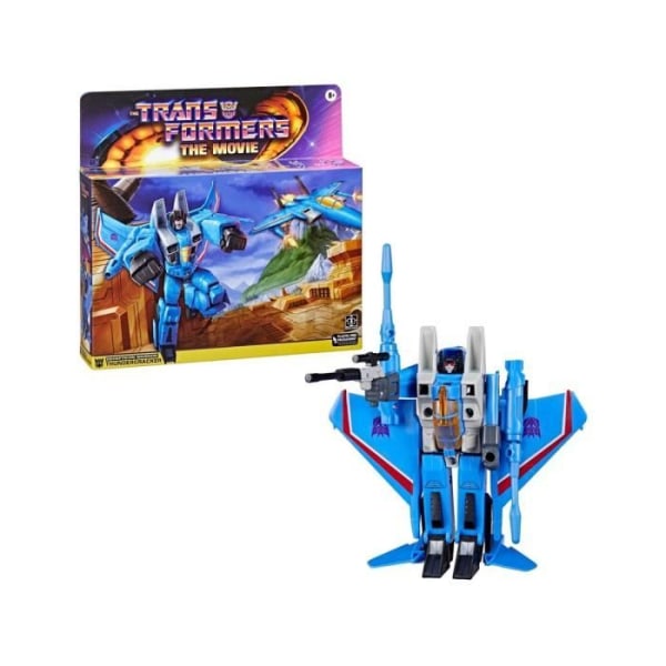 Hasbro - The Transformers: The Movie - Retro Thundercracker Figur 14 cm