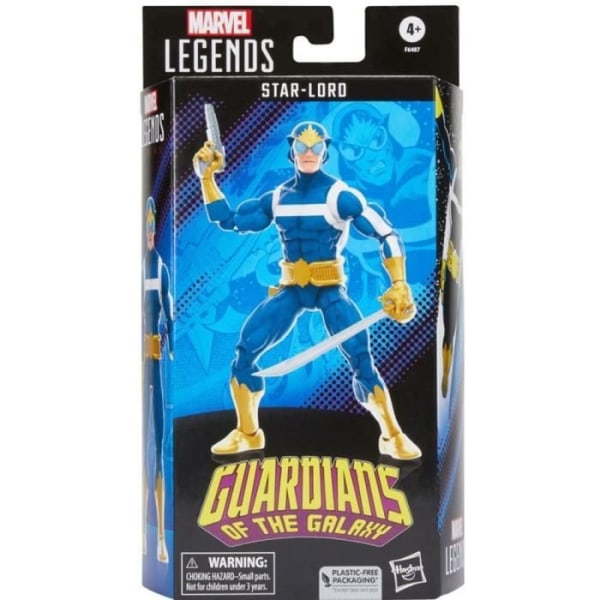 Figurine - Marvel Legends - Guardians Of The Galaxy - Comic Star Lord