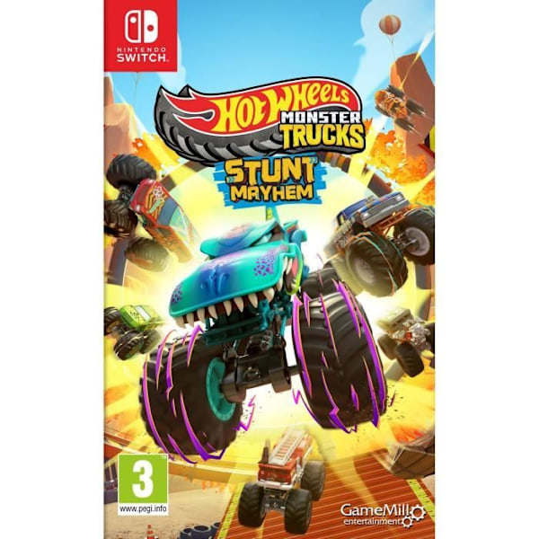 Hot Wheels Monster Truck - Nintendo Switch-spel