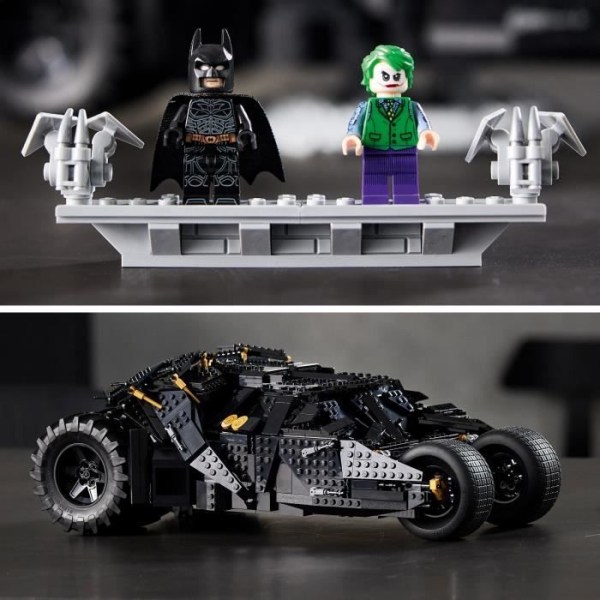 LEGO® 76240 DC Batman The Batmobile™ tumbler, set för vuxna att visa och samla, presentidé, modellbil