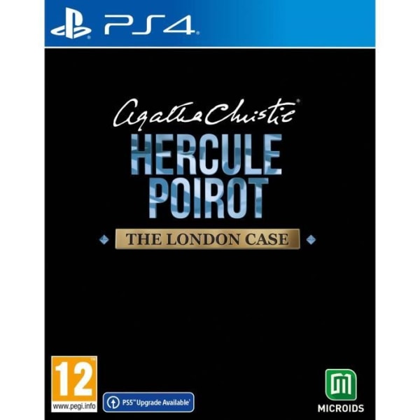 Agatha Christie - Hercule Poirot: The London Case - PS4-spel Blå