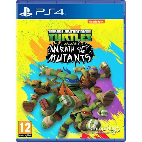 Teenage Mutant Ninja Turtles Wrath of the Mutants - PS4-spel