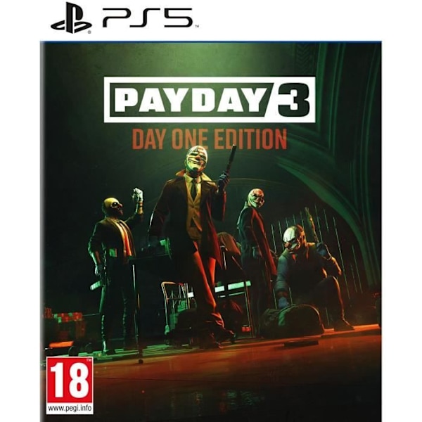 Payday 3 - PS5 Game - Day One Edition Grön