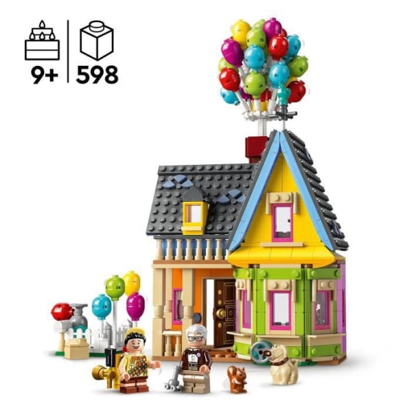 LEGO® Disney och Pixar - "Up There" House - Disney 100-årsjubileumsleksak