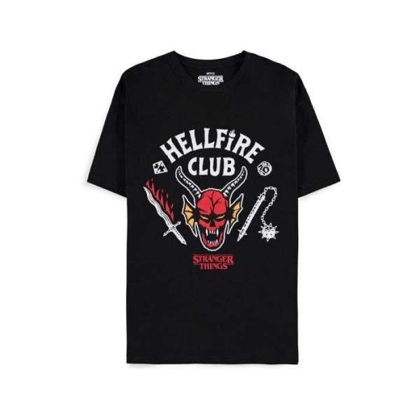 Difuzed - Stranger Things - Hellfire T-shirt - (XL)