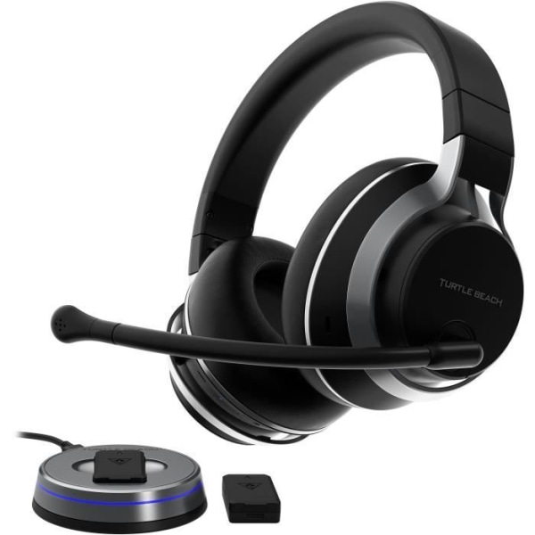Turtle Beach Stealth Pro PS Wireless Active Noise Cancelling Gaming Headset Svart