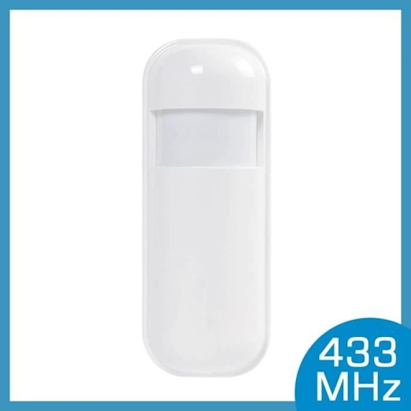 Trådlös PIR-rörelsedetektor, 433Mhz MF005 - för hemlarmsystem, smart rörelsesensor, stöldskydd