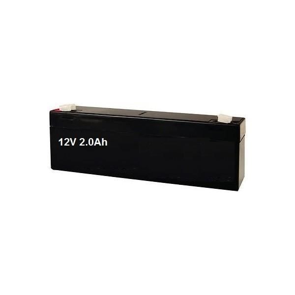 Batteri - Blysyreakkumulator 12V 2,0Ah - Setik