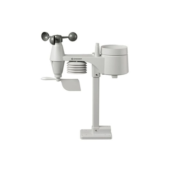 BRESSER 5-i-1 vejrstation med udendørs sensor - Sort sort