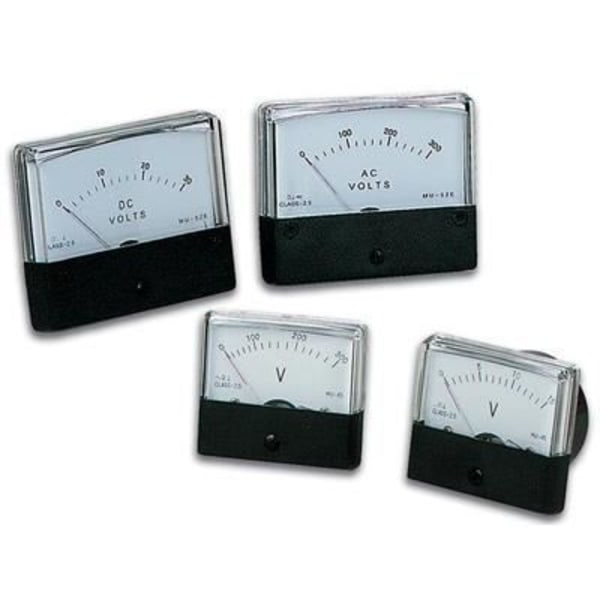 Galvanometer voltmeter 50v dc klasse 2,5 dim: 70 x