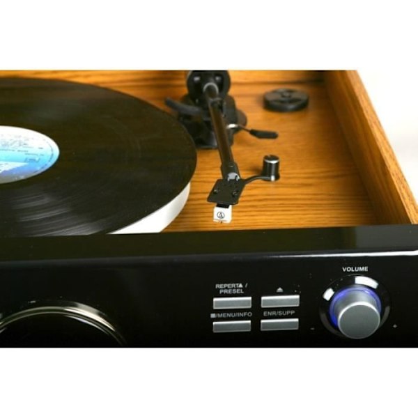 OPTEX Vintage Vinyl Platine Puinen 7 in 1 Bluetooth