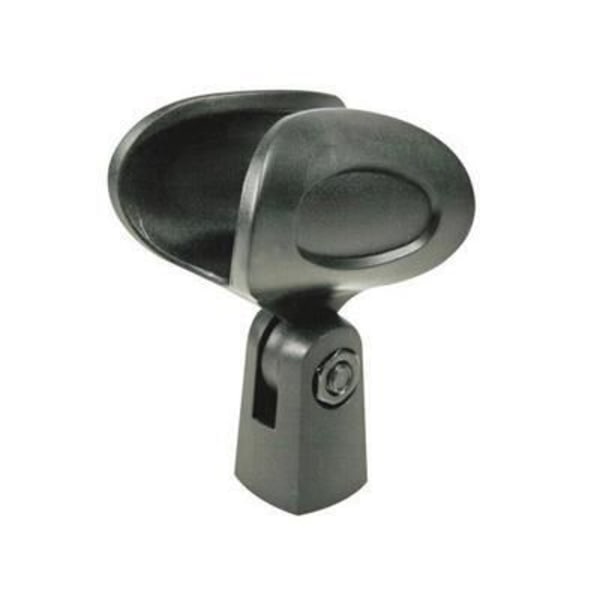 Universalklämma för VELLEMAN micas10 mikrofon - 30mm diameter tillbehör i svart plast