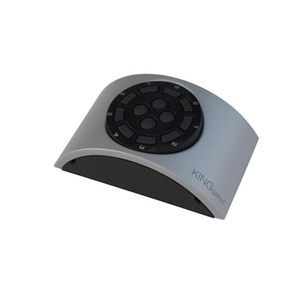King Gates NOVO DIGY digital kombinationsradioknappsats - 4 kanaler - 433,92 Mhz, IP54, 2 x 1,5V - 100 m räckvidd, rullande kod