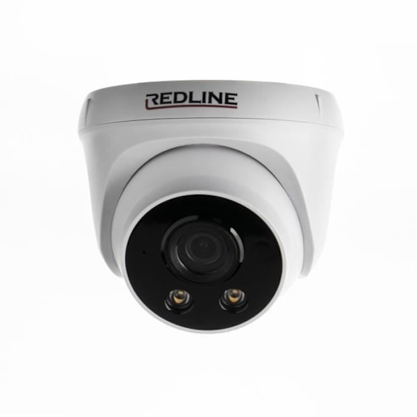 Dome Camera - Redline AHD DC-553S - 5MP, 20fps, 0LUX INFRARÖD, AHD, CVBS, TVI, CVI, DC12V-utgångar