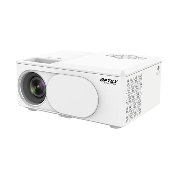 Kompakti kannettava HD WIFI LED-videoprojektori - 1080P videoprojektori, 360° stereoääni