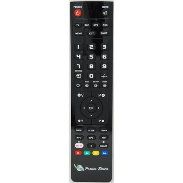 Ersättningsfjärrkontroll för CGV PREMIOSATHD-W5, SAT/DTT