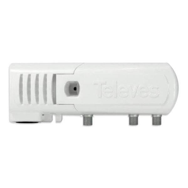 Strømforsyning - Televes - 5504 - 24V - 130mA - 1 indgang 2 udgange Hvid
