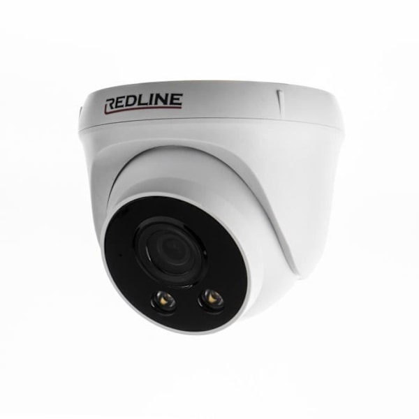 Dome Camera - Redline AHD DC-553S - 5MP, 20fps, 0LUX INFRARÖD, AHD, CVBS, TVI, CVI, DC12V-utgångar