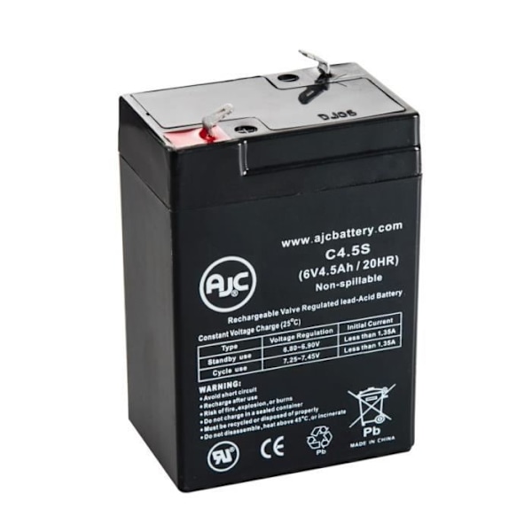 CyberPower Phone Saver 6V 4,5Ah UPS-batteri - AJC-C4.5S-T-1-141982