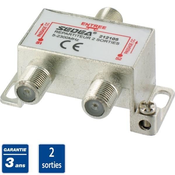 SEDEA TV antenne splitter 2 udgange
