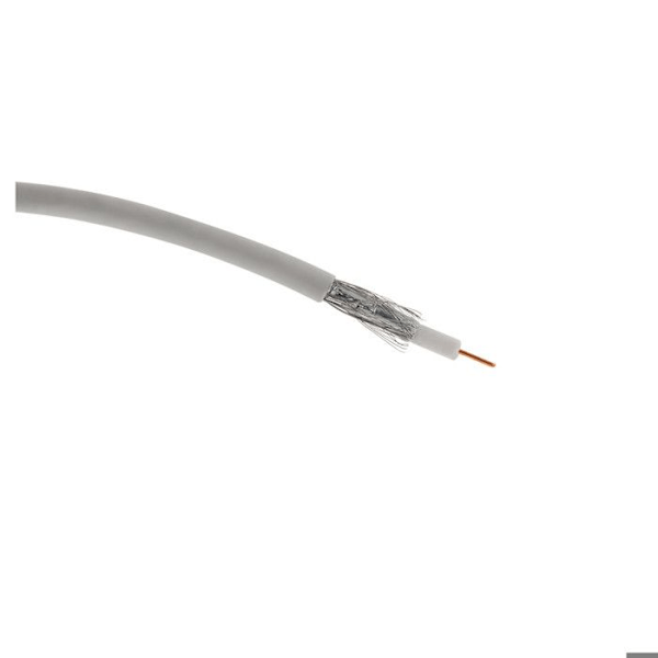 Kabel coaxial TV - 21 VATCA PH vit - 25m - Zenitech Vit