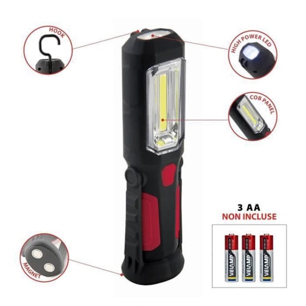Blybatteri - VELAMP - NP2.3-12 / UL 2.4-12 - 12V - 2.4Ah - Kompatibel Generisk