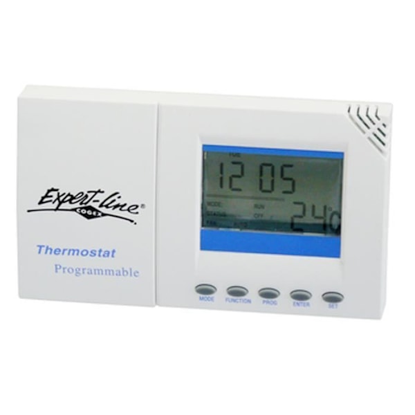 Termostat - Digital - Programmerbar - Luftkonditionering - Värme - Ventilation 3 utgångar