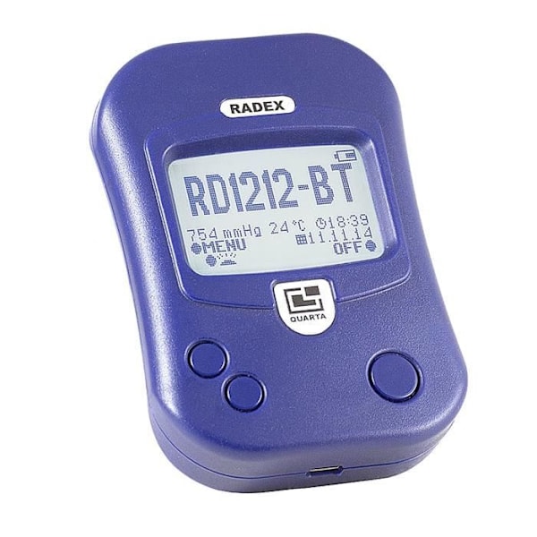 Radex RD1212-BT Bluetooth Geigerräknare Nukleär radioaktivitetsdetektor Beta-, gamma- och röntgenstrålningsradiometer