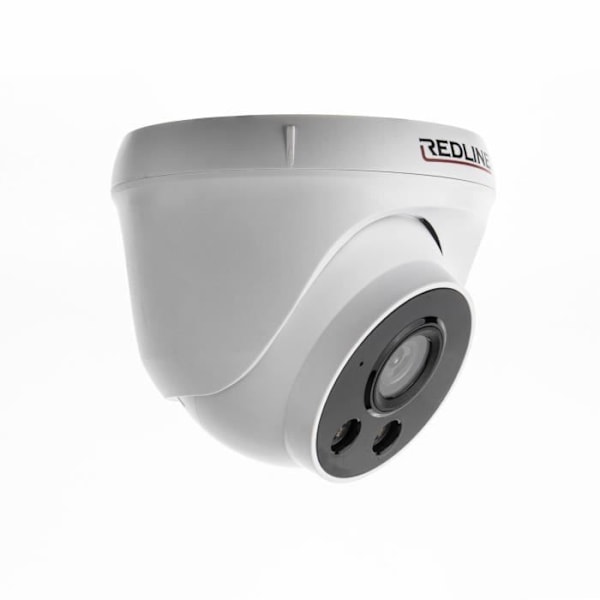 Dome Camera - Redline AHD DC-553S - 5MP, 20fps, 0LUX INFRARÖD, AHD, CVBS, TVI, CVI, DC12V-utgångar