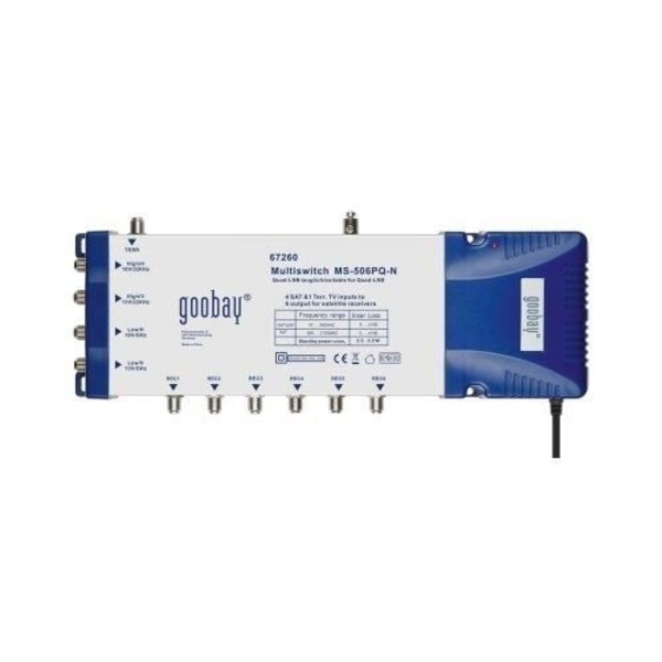 WENTRONIC SAT MULTISWITCH 5/06 MS-506PQ