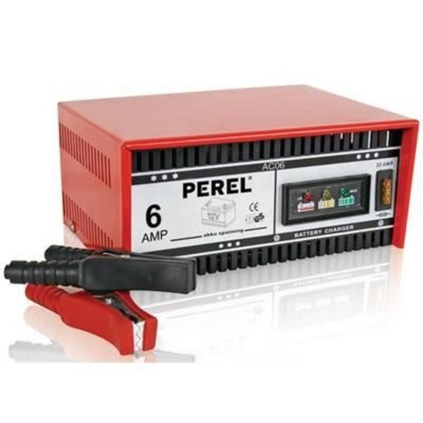 Oplader - Ikke specificeret - 12V - Bærbar - Overbelastningsbeskyttelse - Integreret amperemeter