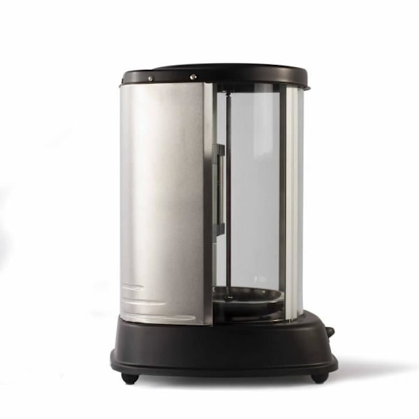 Pystyrivgrilli - LIVOO - DOM323 - 1500W - Jopa 2,5 kg - 1 keskivarta ja 10 vartta, 23 cm - Ajastin ja 360° kierto sort