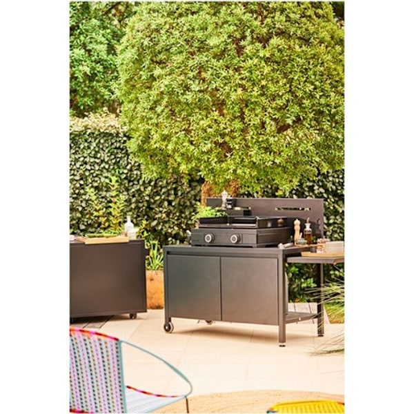 Plancha - FORGE ADOUR - MODERN G 60 A N - 2 Brennere - Gas butan eller propan - 60,5 x 42 cm ATT_COLOR
