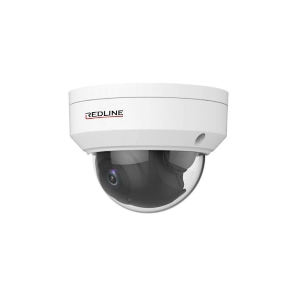 IP-kamera - Redline Pro Series IPC-865U - 8 MP 20 fps, 5MP 30 fps, 2160p, Vandalsikker Dome, Motion Detection, 0Lux med IR