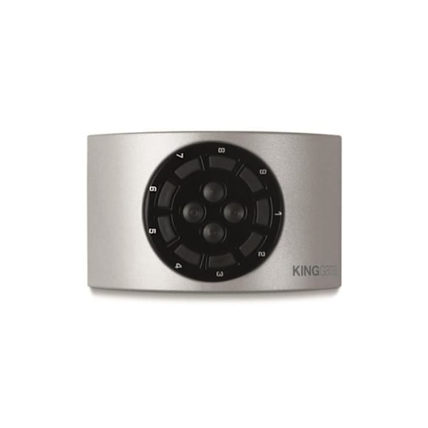 King Gates NOVO DIGY digitaalinen yhdistelmäradionäppäimistö - 4 kanavaa - 433,92 Mhz, IP54, 2 x 1,5 V - 100 m kantama, rullaava koodi