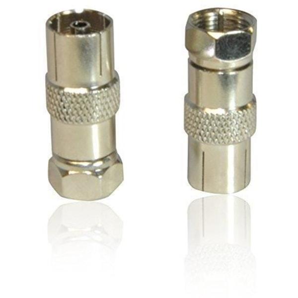 CDL Micro TV naaras koaksiaali-satelliittiuros F-liitin ja sovitin/muunnin kaapeli - 5055313630135