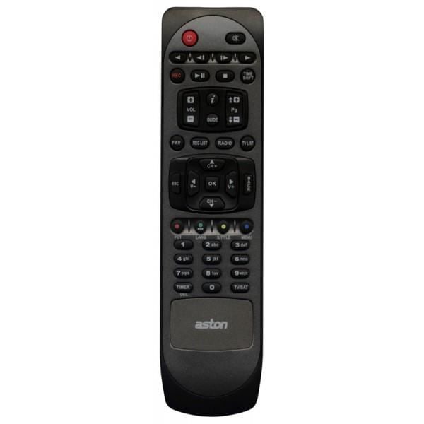 Fjärrkontroll - ASTON - Wamba HD - Svart - Enkel fjärrkontroll - Kompatibel med decoder