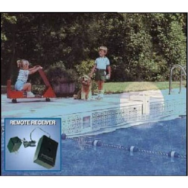 "ALPOOL" POOLALARM + 1 FJÄRRSIREN / TÄCKAD 6 M X 12 M - 72M2